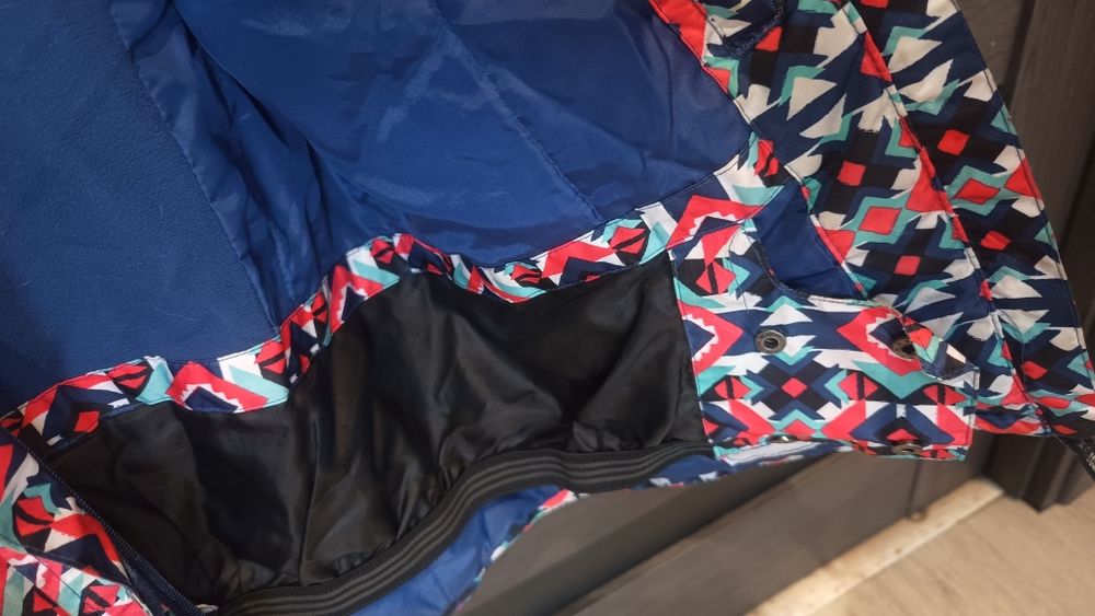 Kurtka zimowa narciarska dziewczęca 134-140