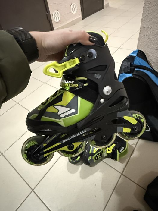 Продам дитячі ролики Rollerblade, шолом, захист, сумку Micro