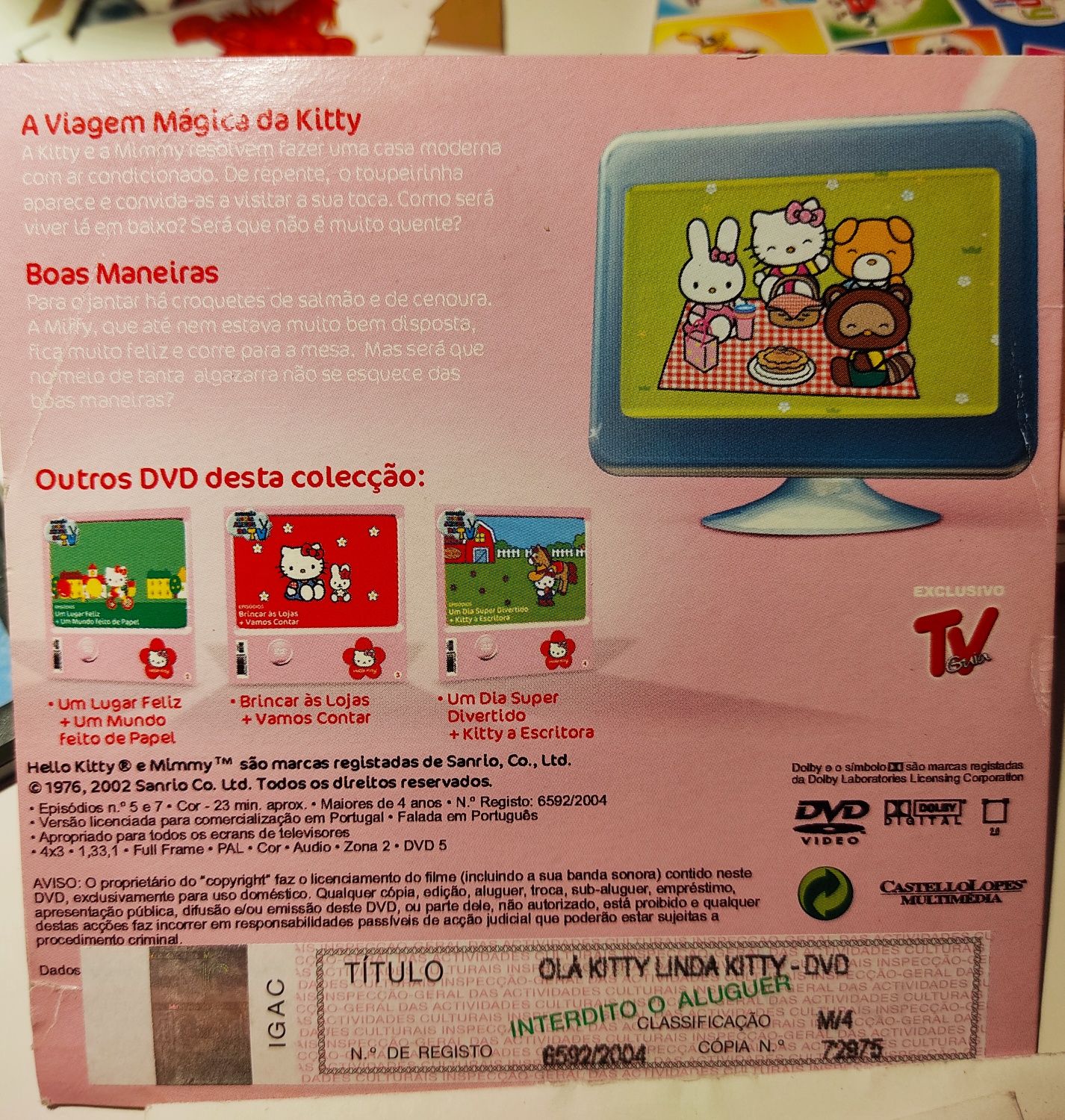 DVD Hello Kitty - 1