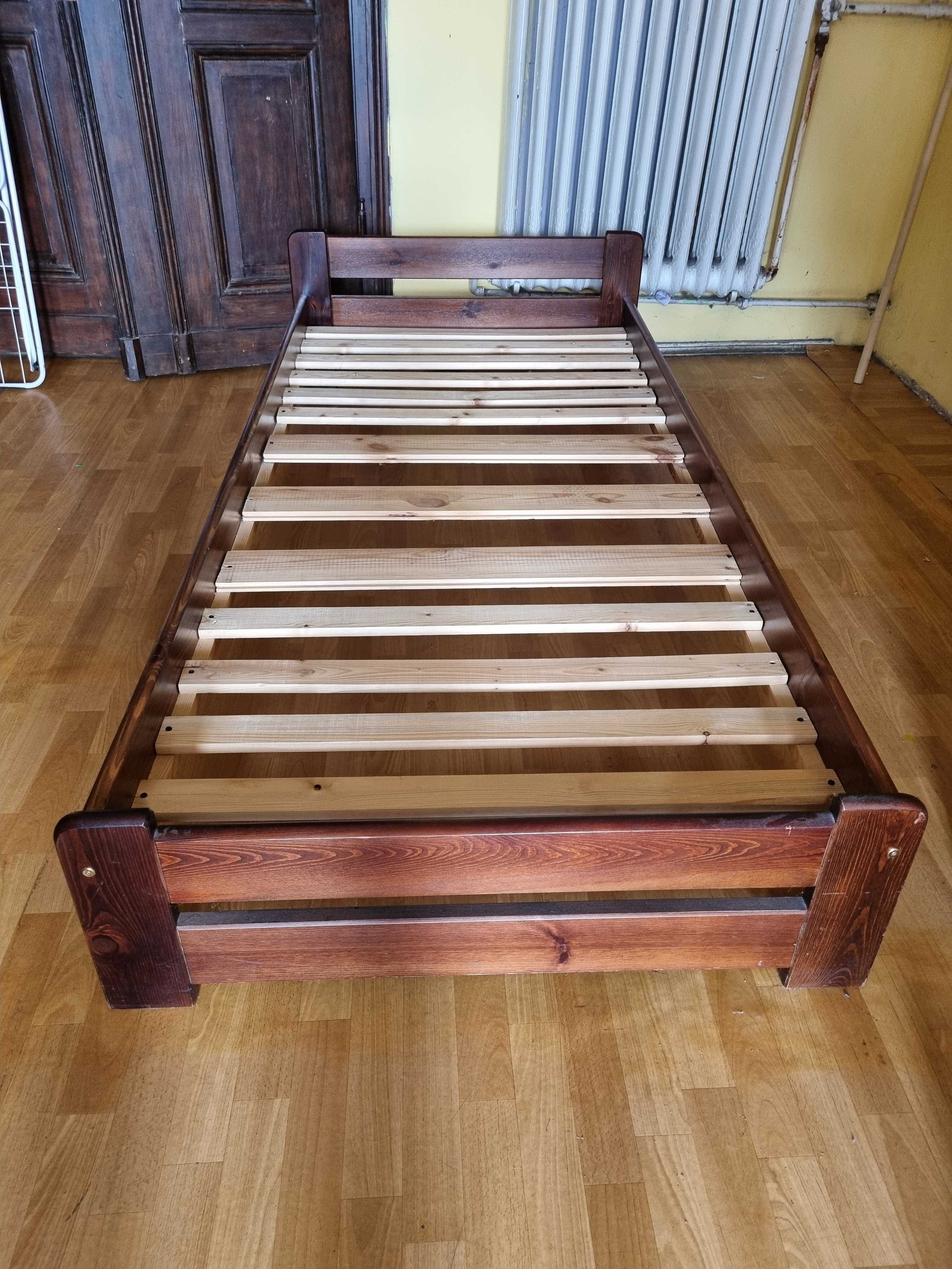 Łóżko drewniane dąb 90x200 cm