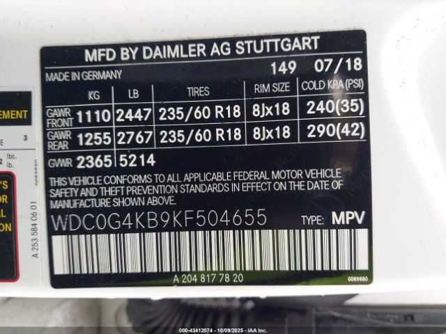 Mercedes-Benz GLC 300 4Matic 2019