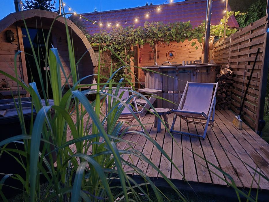 Domek na Mazurach  Lavendowe Zacisze cisza,  jezioro, sauna, bania