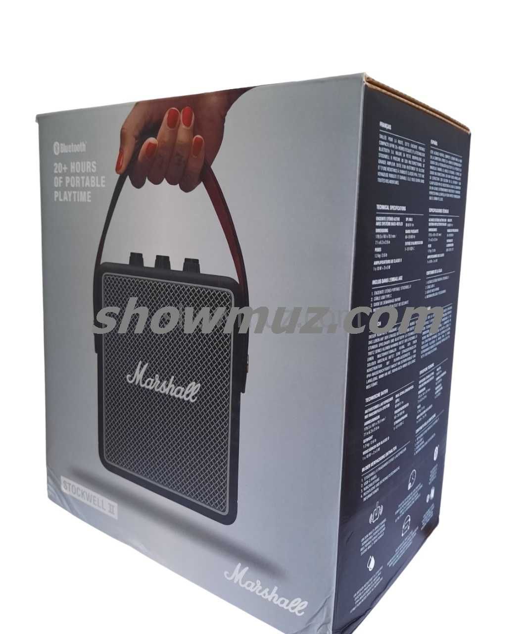 Портативна колонка Marshall Stockwell II Black   НОВА