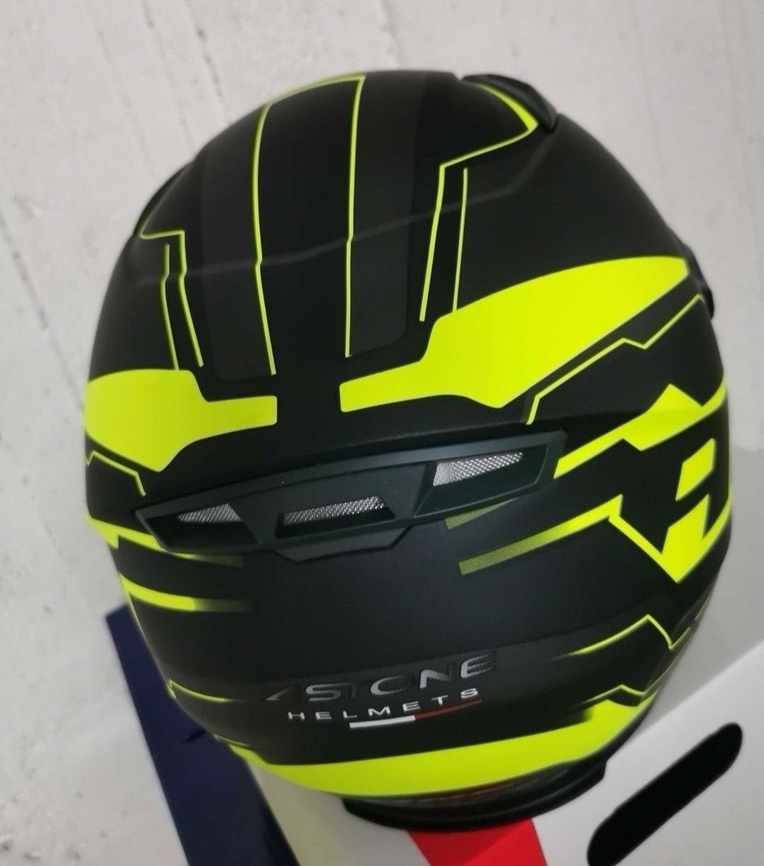 Capacete Astone GT2 Yellow / Black Matte ( XL )( NOVO )