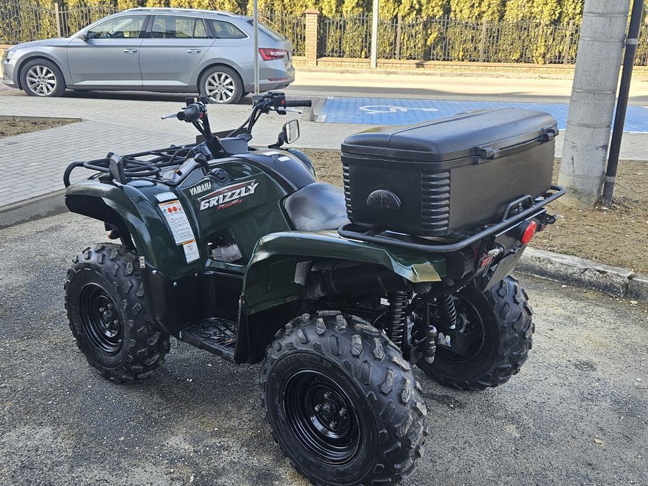Yamaha Grizzly 700 Zadbane Wyciągarka Warn  Dokumenty  quad 4x4