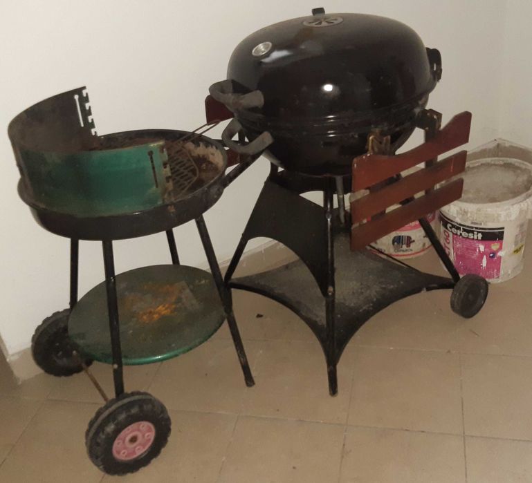 Grill przenosny stalowy 4 szt