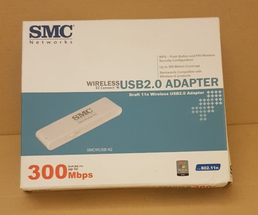 Adaptador SMC Wireless 300 Mbps