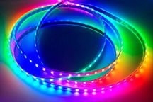 Адресная RGB лента Smart SMD 5050, SK6812 (30, 60 led/m) IP30 black