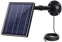 NOVOS! Painel solar p câmara a bateria, 5V 3,5W cabo micro USB 5M