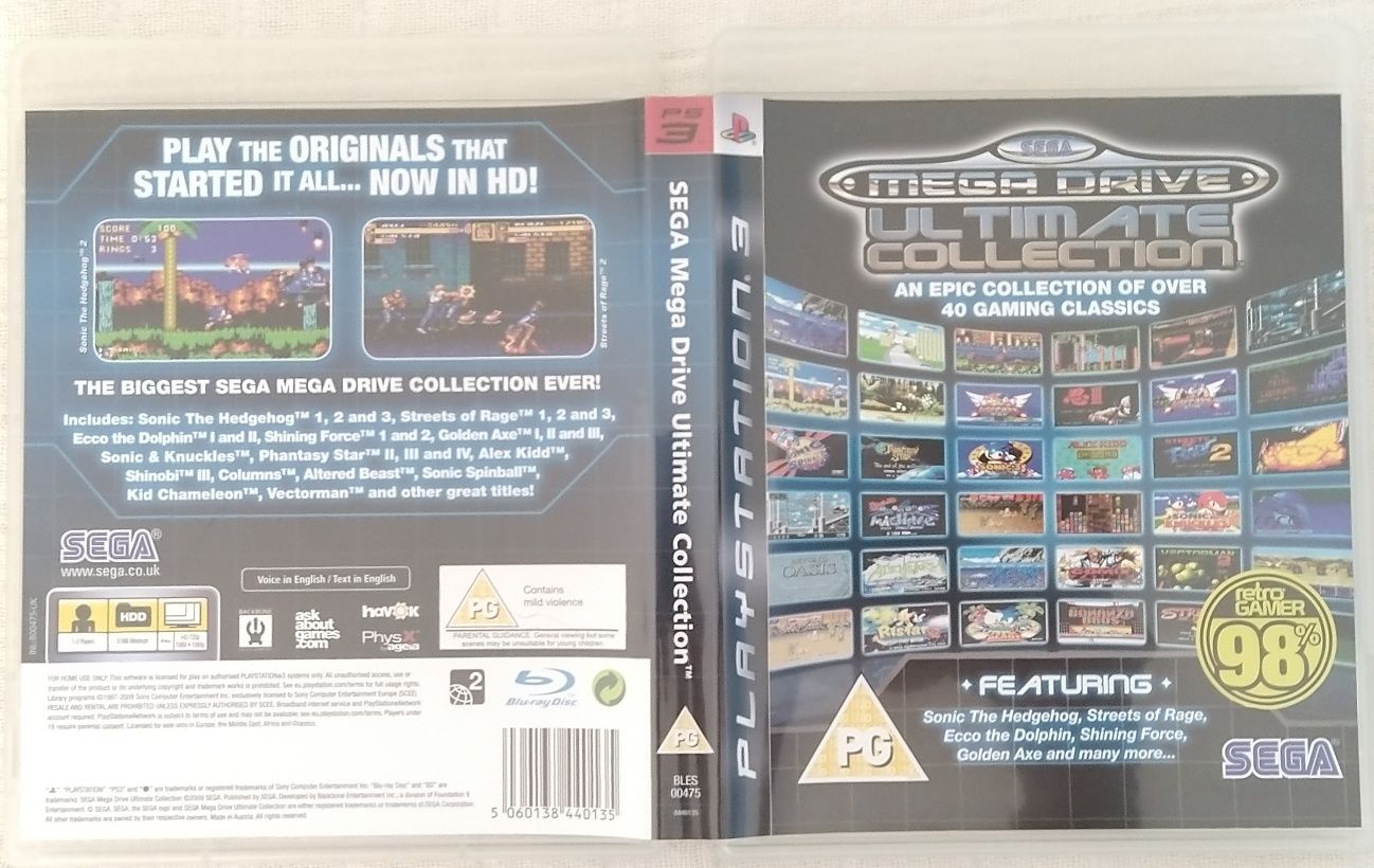 SEGA Mega Drive Ultimate Collection  PlayStation 3