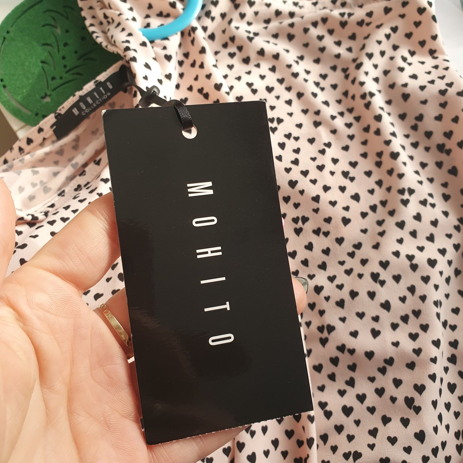 Nowa bluzka top mohito w serduszka serce seksi