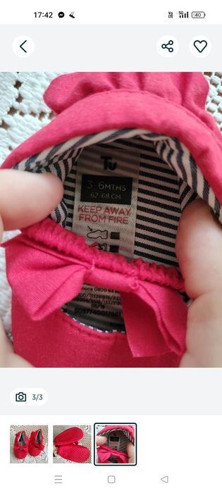 Buciki dla niemowlaka