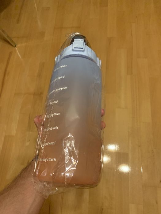 BUTELKA na wodę 2L ze skalą czasową!Fitnes Zdrowie!MEGA OKAZJA!