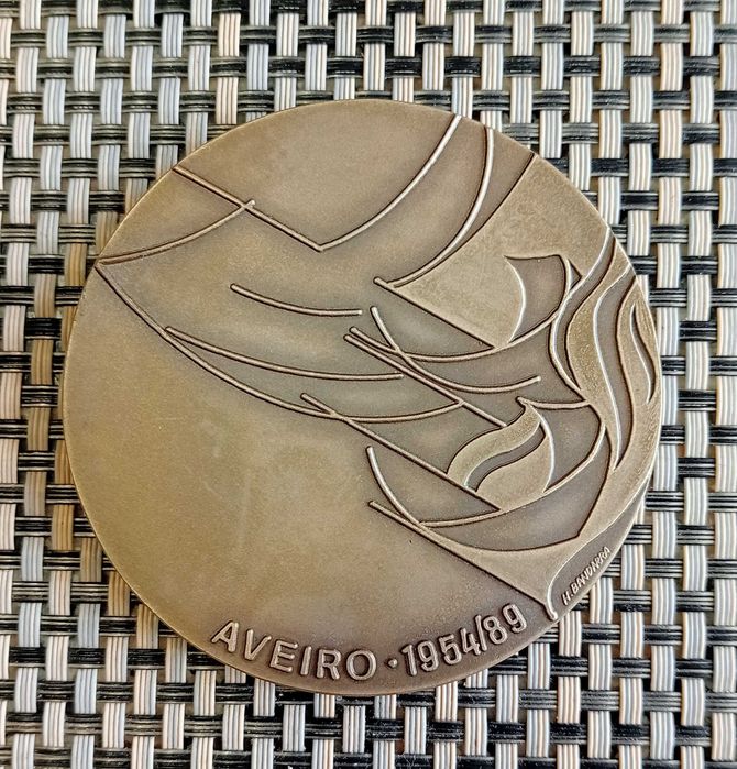 Medalha dos 35 anos do Jornal Litoral (1954/89)