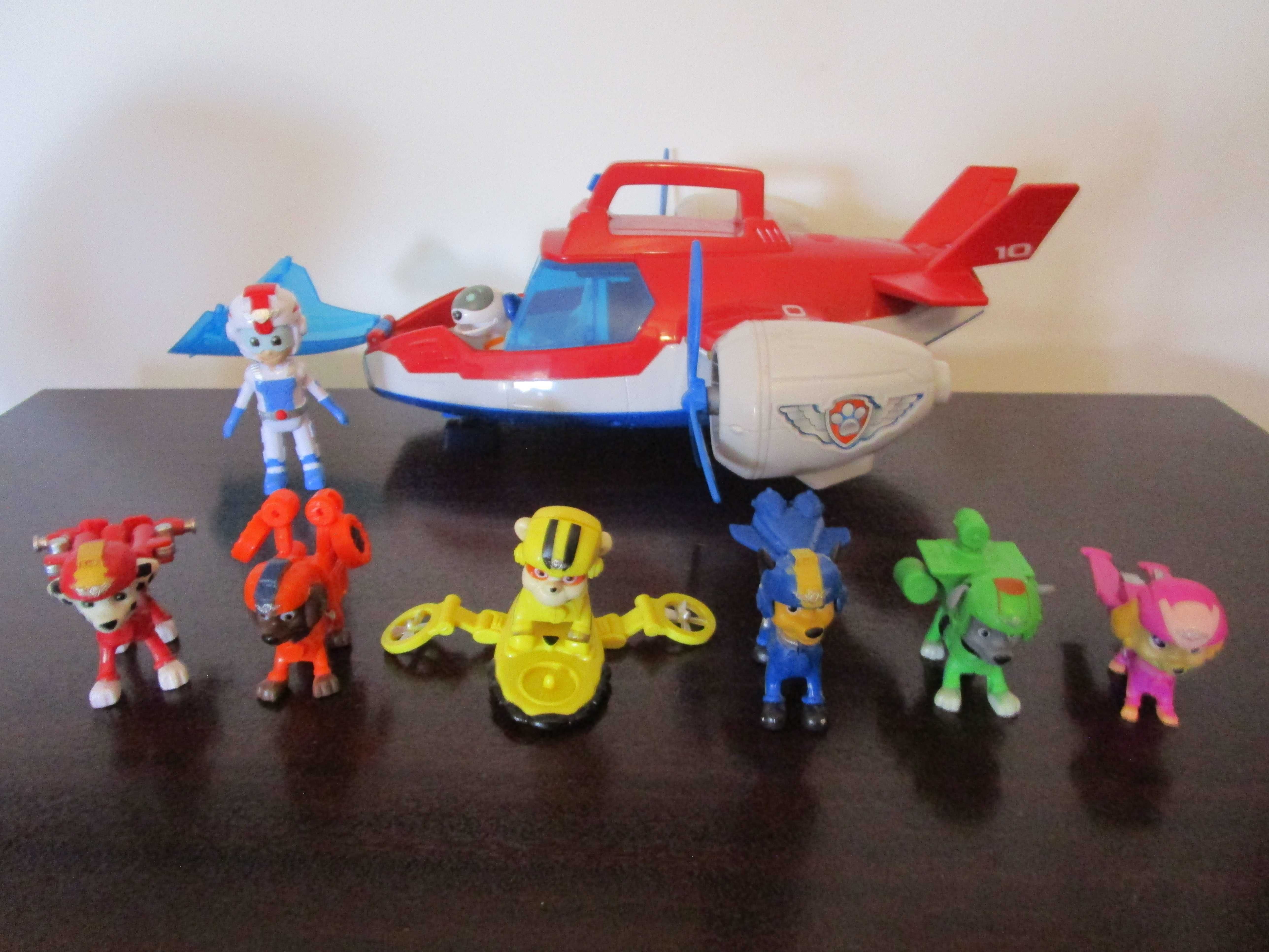 Patrulheiro Aéreo + 8 Figuras Air Rescue - Patrulha Pata / PAW Patrol