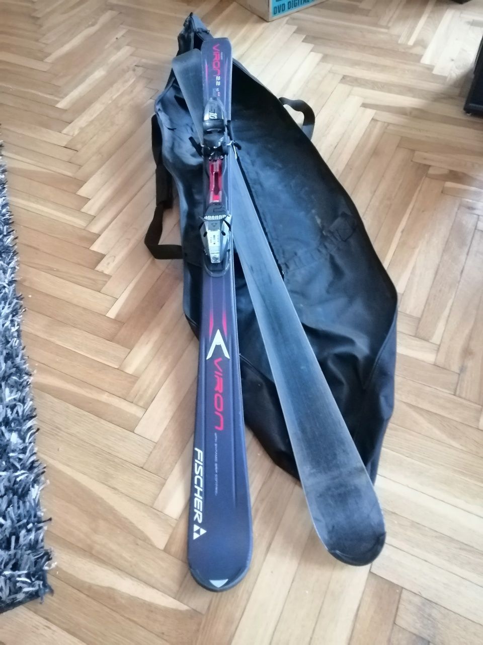 Narty zjazdowe Fisher viron plus buty