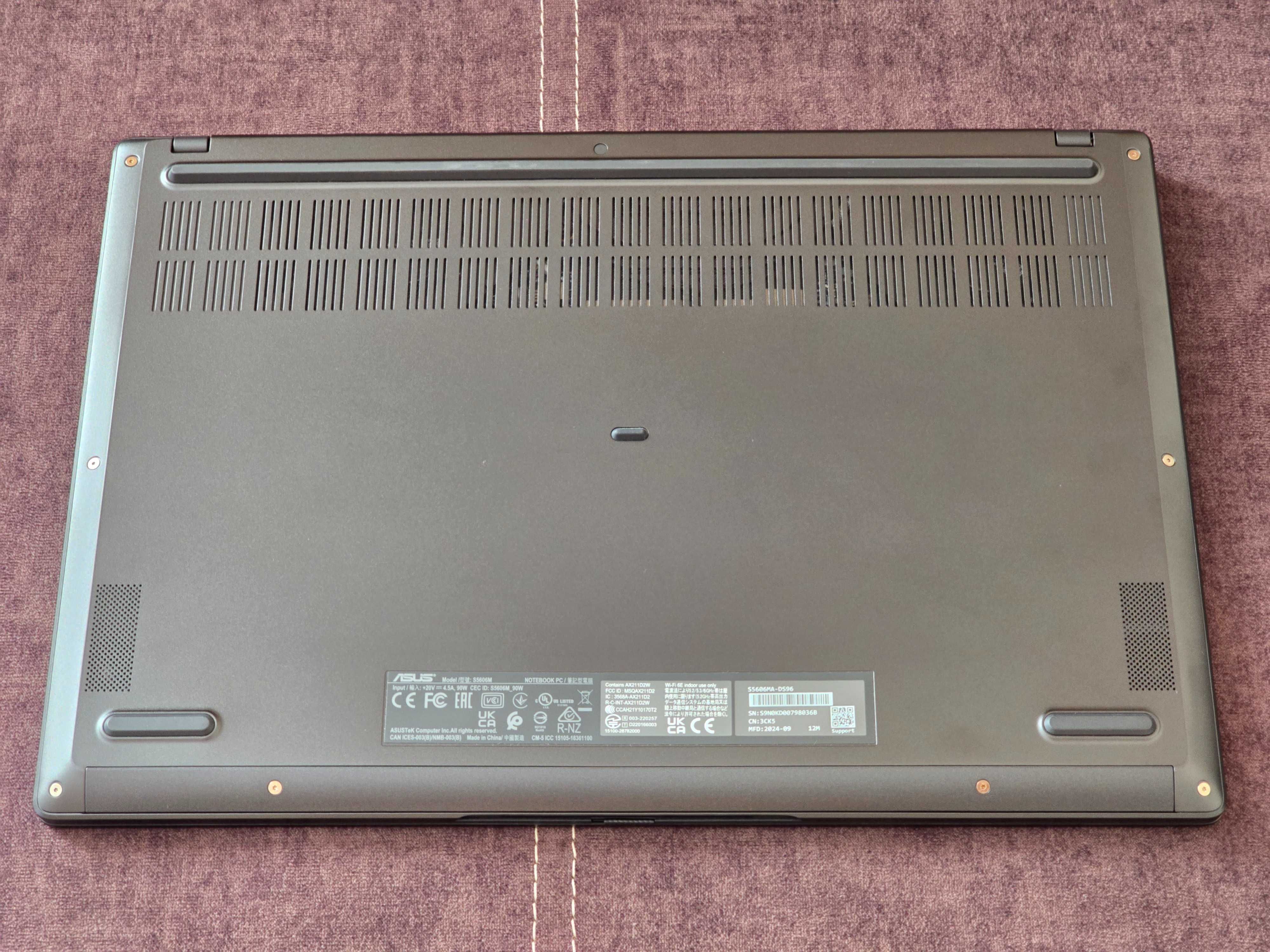 ASUS Vivobook S 16 (16" 3.2K OLED/ Ultra 9-185H/ 16 DDR5/ 1Tb NVMe)