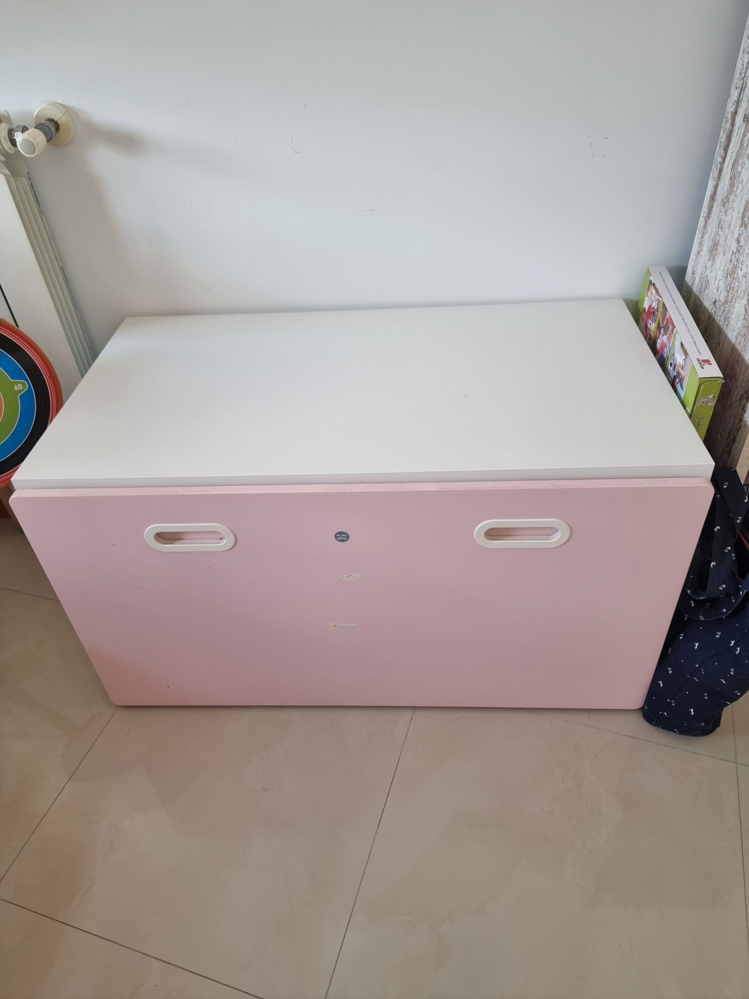 Móvel Banco com gaveta com rodas Ikea