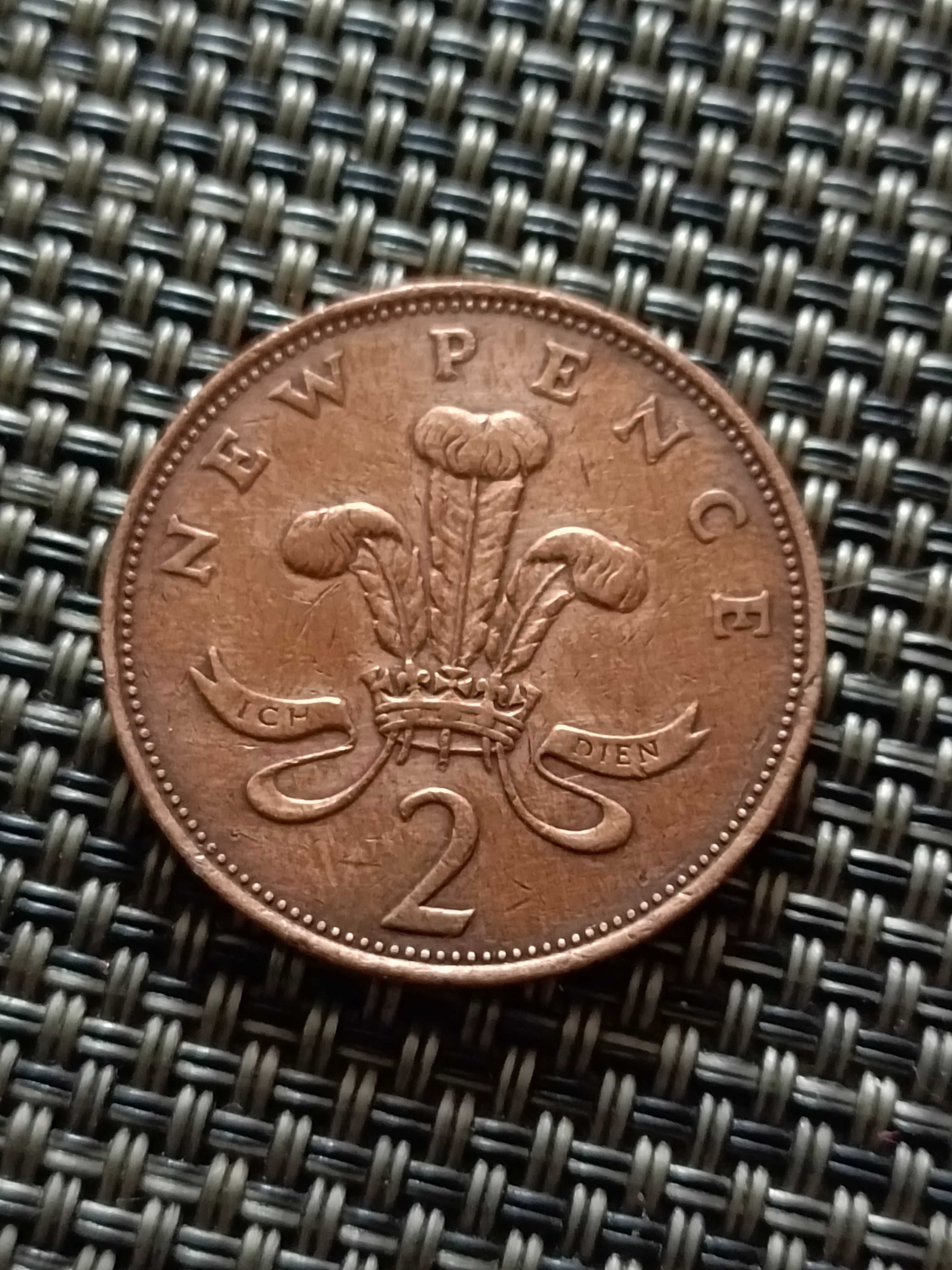 Sprzedam monete 2 New Pence 1971 r