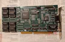 hercules pci dynamite pro v8 karta graficzna retro dos