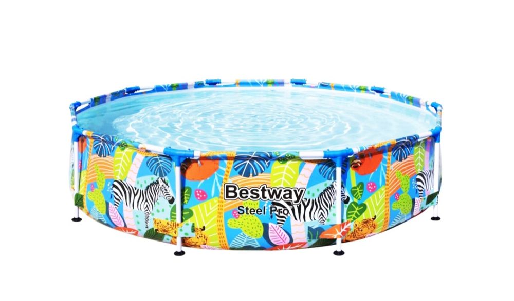 Vendo piscina 3.05x3.05 com filtro e lona