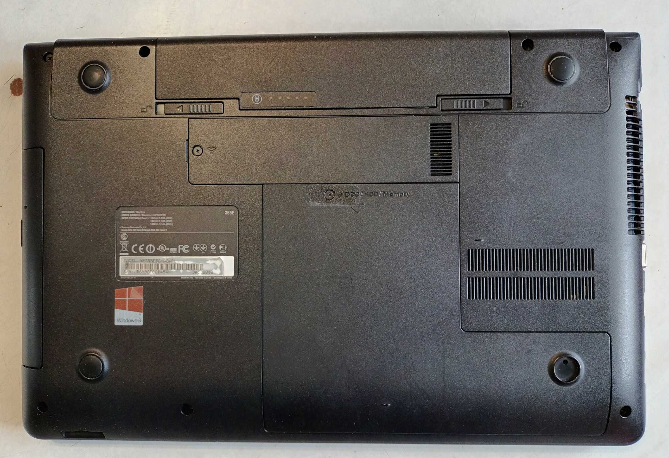 Laptop Samsung z procesorem AMD