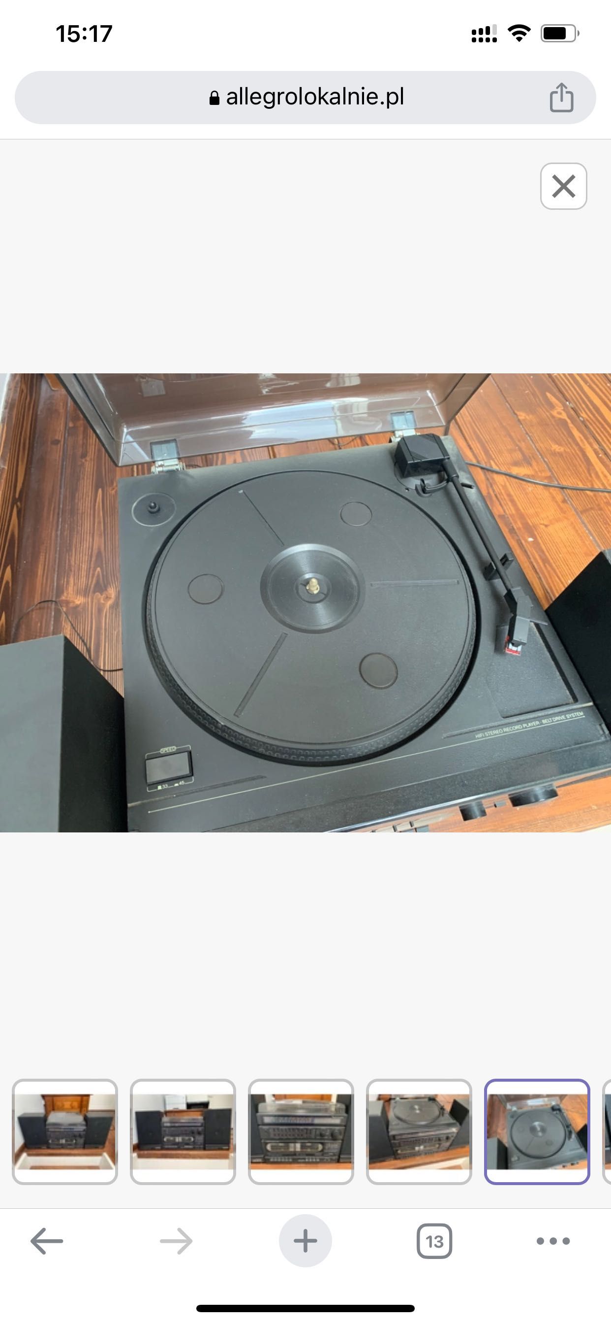 WIEŻA SCHNEIDER MIDI 2225 GRAMOFON Kasety radio CD Wieliczka wysyłka