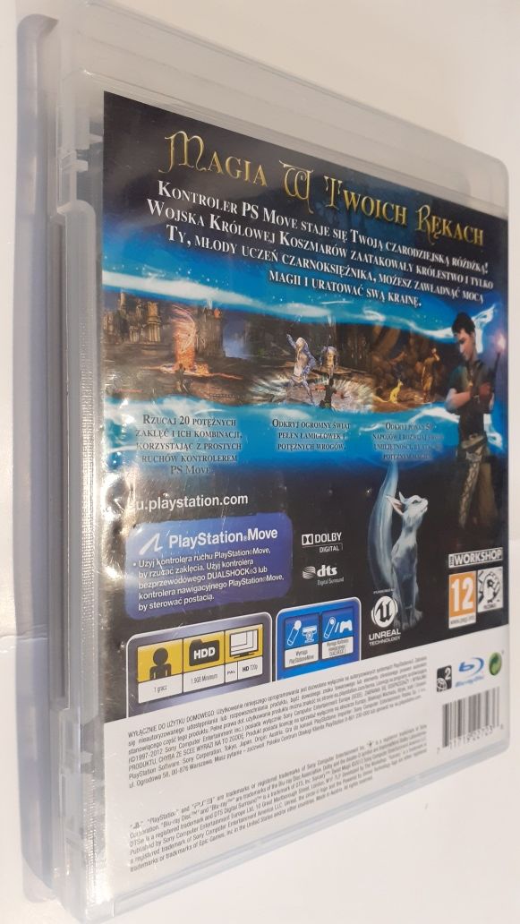 Gra Ps3 Sorcery Świat Magii move Edition PL gry PlayStation 3 Hit Okaz