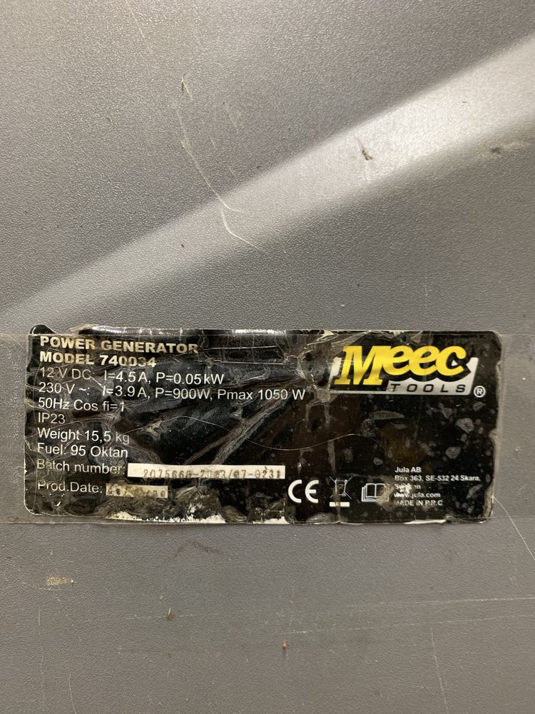 Generator/ Agregat prądu Meec
