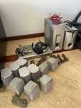 Colunas de Som + Super Woofer + DVD