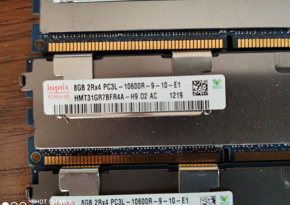 Pamięć Ram DDR3 PC3L 10600R HYNIX 24 GB