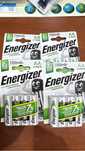 Pilhas recarregavies Energizer
