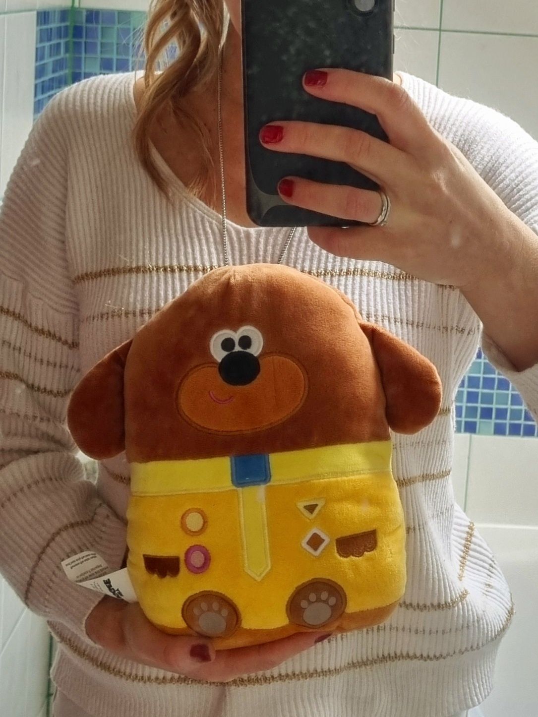 Maskotka ciężka pogrzewana pies Duggee CBeebies