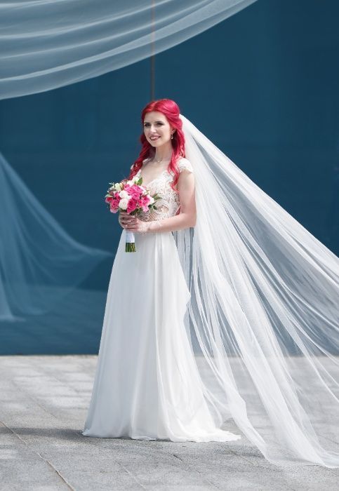Свадебное платье DOMINISS 2019 + Фата