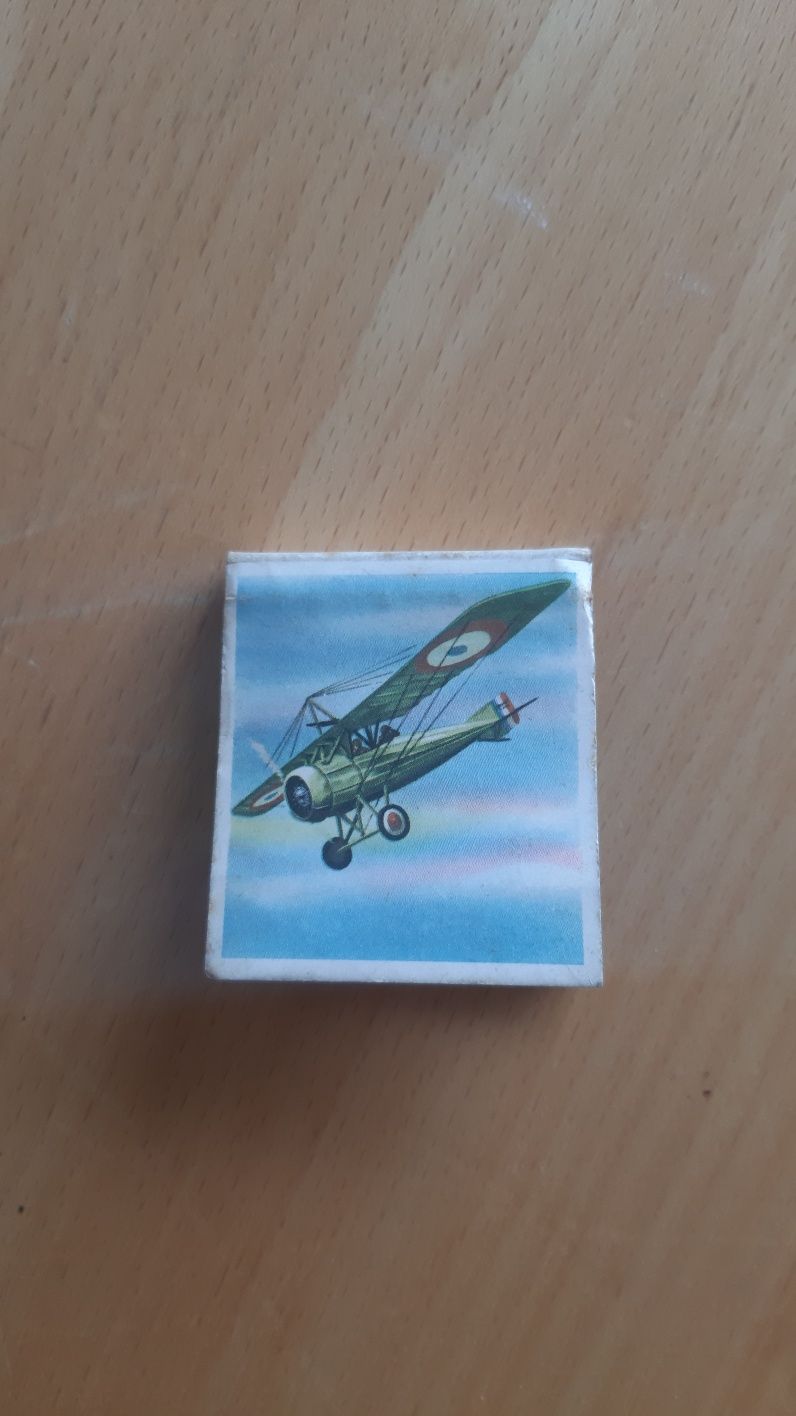 Carteira fósforos vintage, colecção " Aviões"