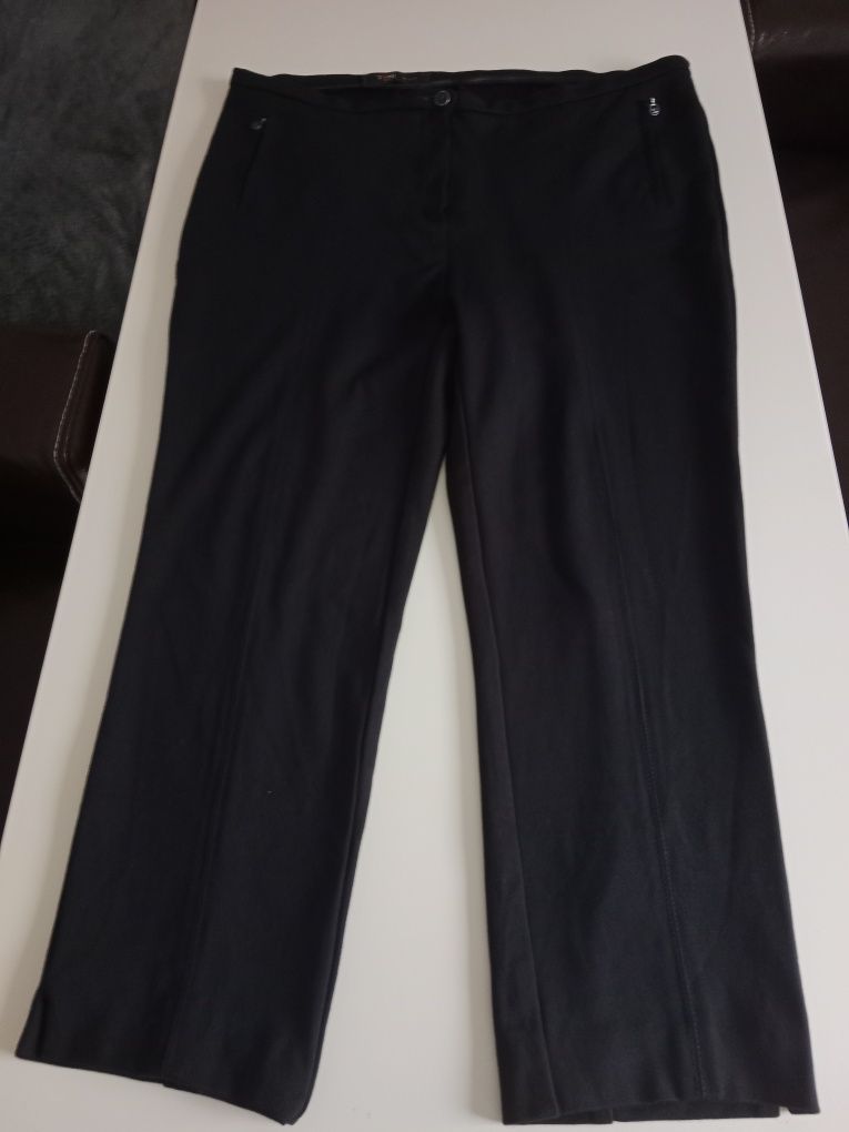Spodnie elastyczne czarne rozmiar xl-xxl super