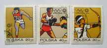Monachium 1972 - Olimpiada (3 znaczki)