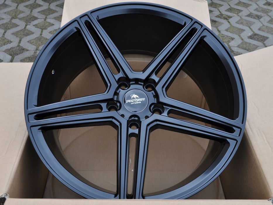 Czarne felgi Forzza Bosan R20 5x120 BMW M3 5 M5 F10 F11 6 F06 F12 13