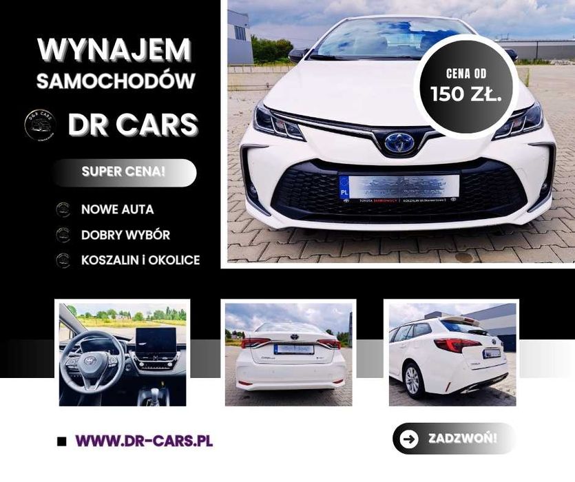 DR CARS Wypożyczalnia Samochodów Osobowych. NOWE AUTA, SUPER CENY!