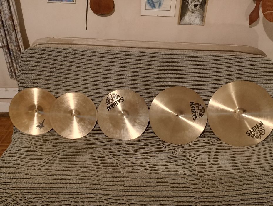 Talerze SABIAN Xs20 brąz B20
