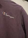 Champion bluza S damska 
damska kolor fioletowy z kapturem gładkaChamp