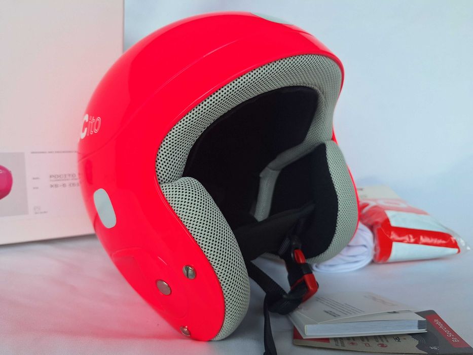 Kask dziecięcy POC POCito Skull Helmet Fluorescent Pink XS/S 51-54cm