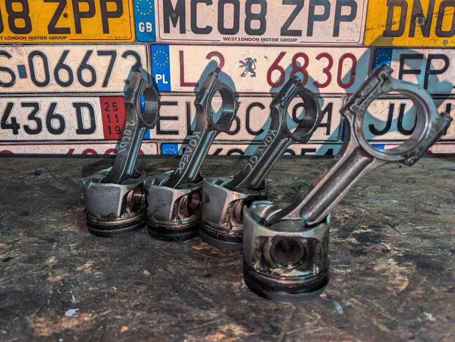 Поршень, шатун, палець Renault Koleos 1  2.0 DCI m9r