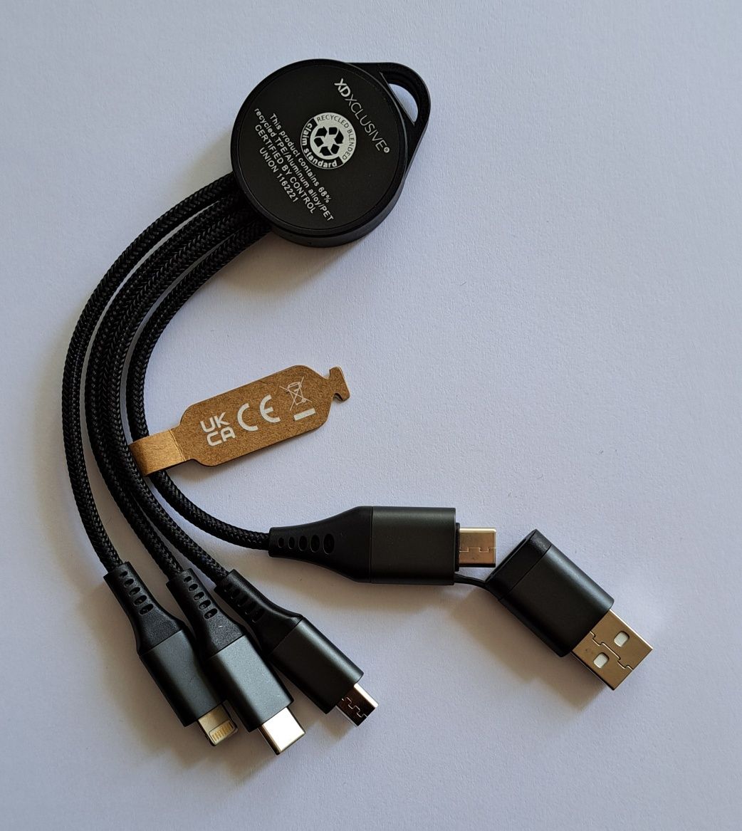 Kabel do ładowania Terra, 6 in 1