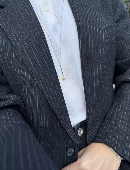 Підвіс, кулон «Сірник», срібло