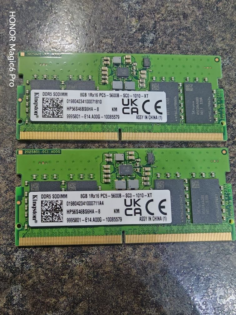 Pamięć RAM DDR 5 5600 Mhz 16GB jak nowe