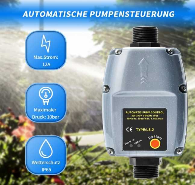 Briidea Automatyczny regulator ciśnienia pompy