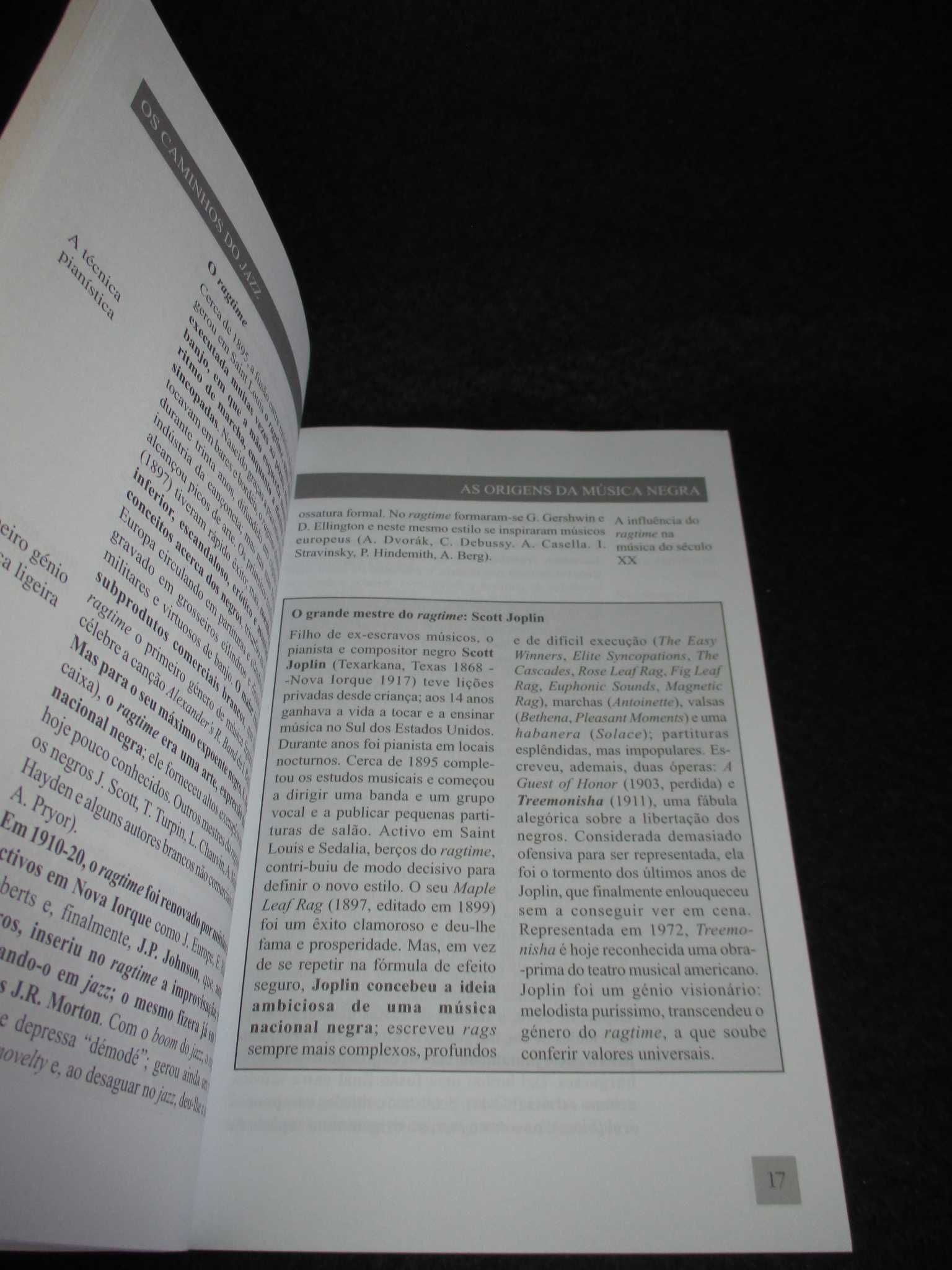 Livro Os Caminhos do Jazz Guido Boffi