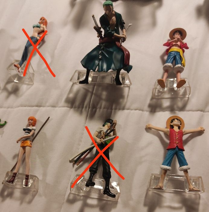 17 figuras One Piece colecionáveis da Salvat + 3 extra