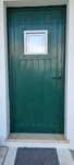 Porta pvc com janela